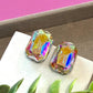Architectural Geometric Statement Earrings with Designer Elegance Swarovski