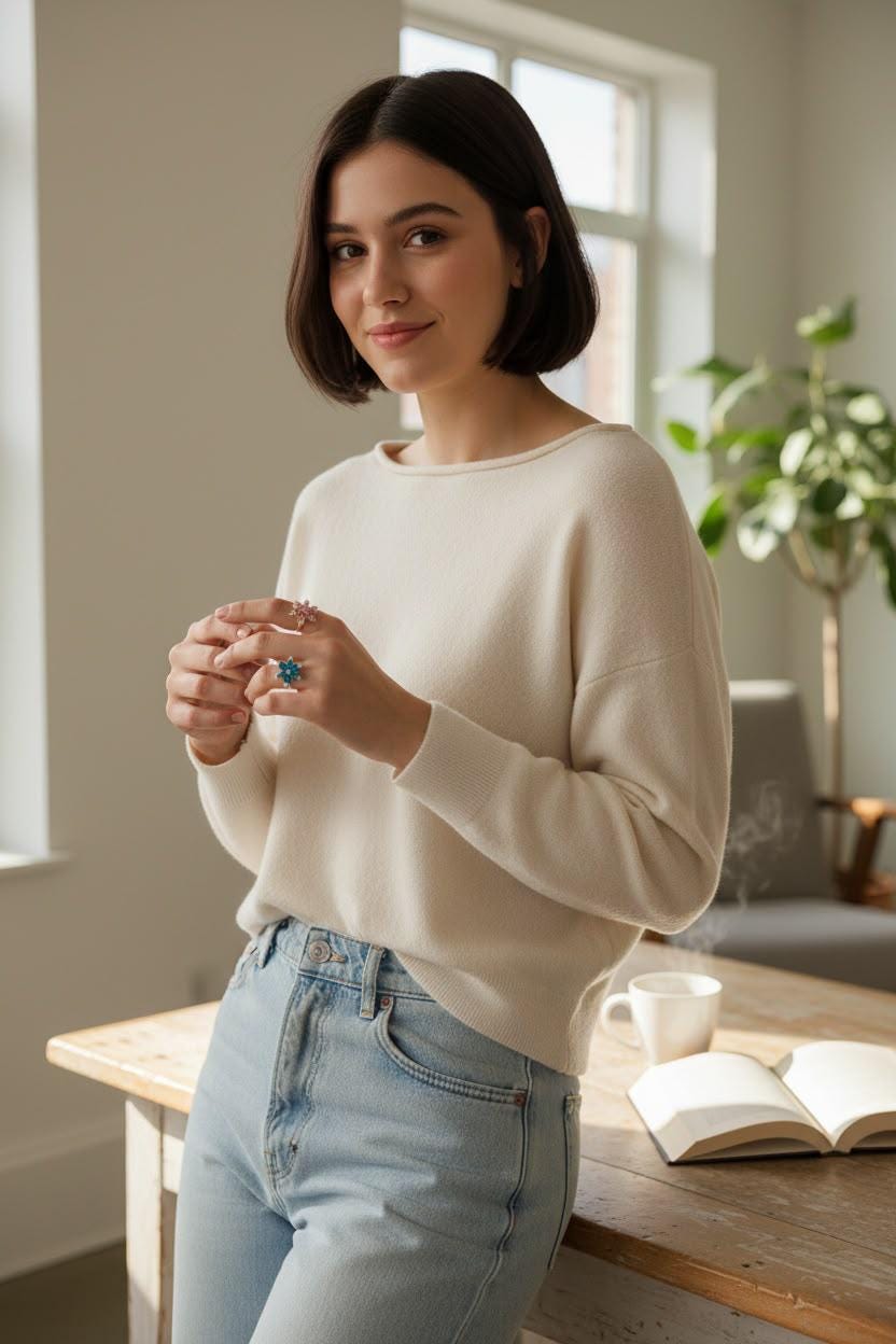 Elegant Botanical Cocktail Ring That Complements Every Jewelry Collection