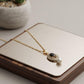 Minimalist Layering Necklace with an Elegant Pendant for Women