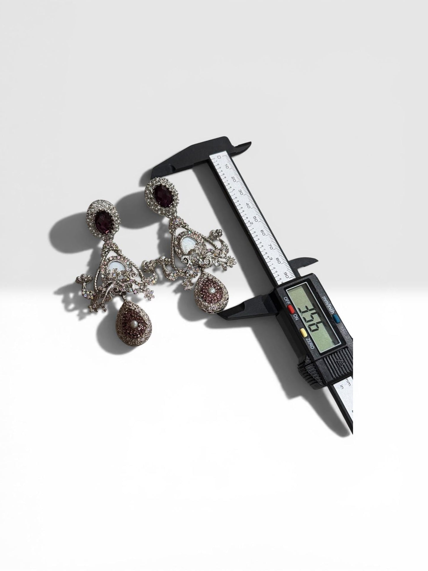 Pendant Necklace with Matching Earrings for Weddings and Special Occasions