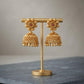 Elegant Floral Jhumka Earrings for Cultural Celebrations and Special Occasions
