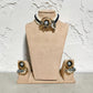 Traditional Jewelry Set for Women Elegant Necklace/Choker and Matching Earrings for Occasions