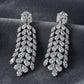 Women's Dangle Earrings Statement Drop Style for Events Gold/Silver