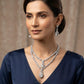 Statement Majestic Elegance Cubic Zirconia Jewelry Set